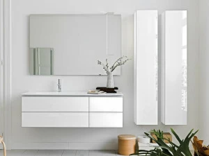 ARTELINEA Подвесная тумба под умывальник из хрусталя с ящиками  Al 351b / al 354b