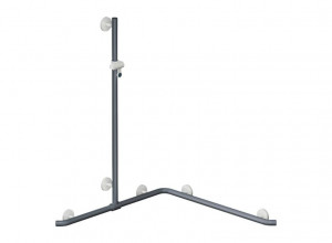 950.35.33091 Поручень для душа с выдвижным держателем для душа HEWI Greifen