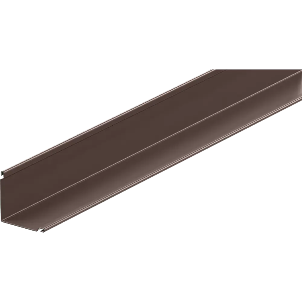 Планка угла внутренняя 50x50x1250 мм цвет коричневый Santreyd STLM-2035555