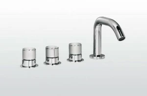 RUBINETTERIE STELLA Комплект для ванны на 4 отверстия Bamboo