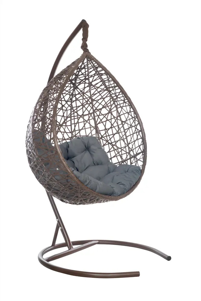 91732897 Кресло подвесное Laura outdoor VLC-312 Valencia 1-но местные до 130 кг коричневый STLM-0962257