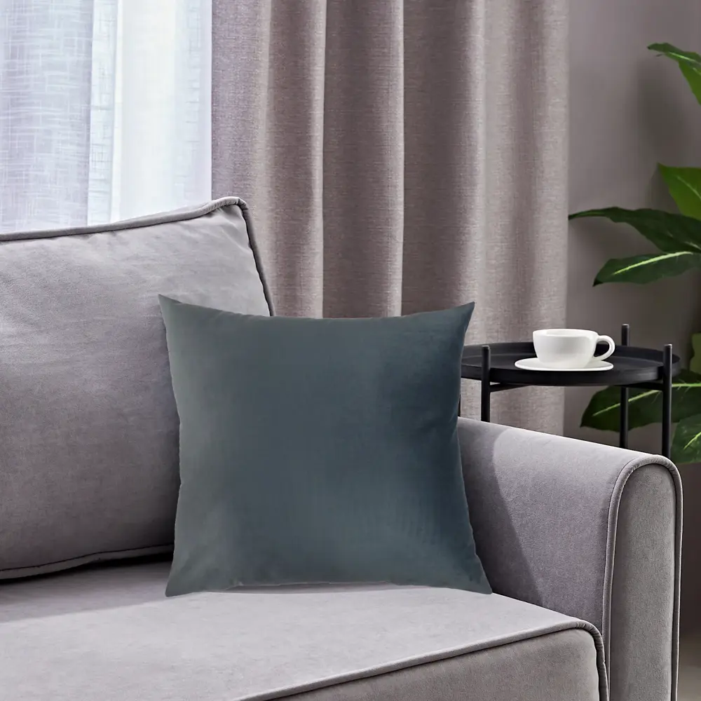 Декоративная подушка Seasons Paris 2 45x45 см цвет темно-серый STLM-2038986 - Вид №4