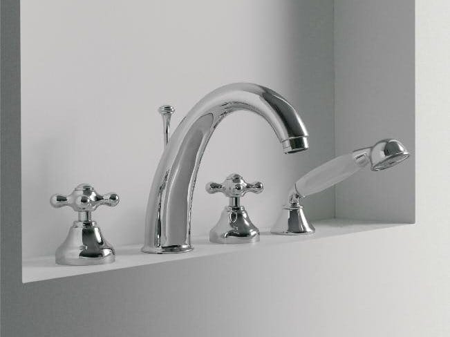 Набор для ванны с 4 отверстиями и ручным душем Zazzeri 800 ARCH-00093780