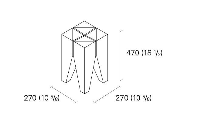 Табурет из массива дерева e15 BACKENZAHN™ ARCH-00066592 - Вид №32
