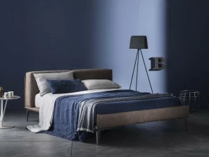 LA FABBRICA DEL LINO Согласованная кровать с ручной вышивкой из льна с цветочными мотивами Decor