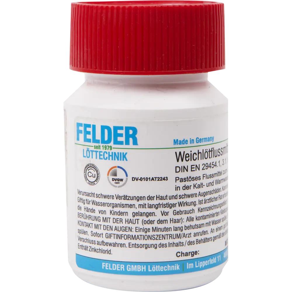 Флюс для мягкого припоя Felder 70 гр 24310199 15798377 STLM-2123886 