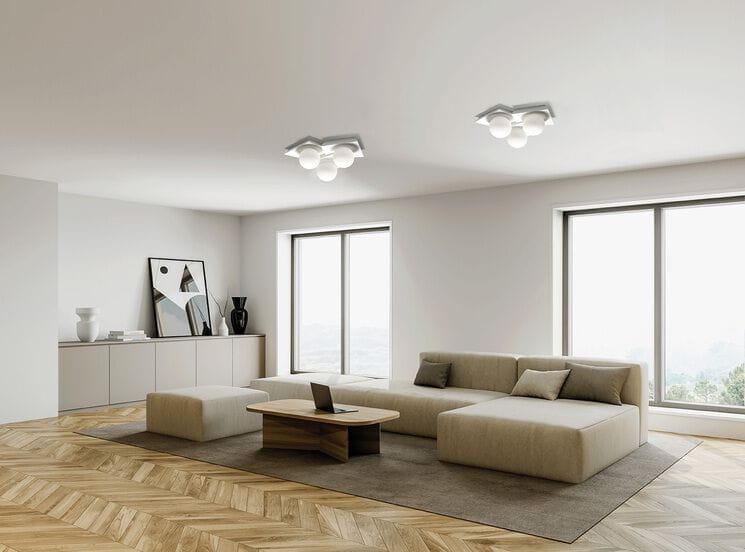 Гипсокартон светодиодный потолочный светильник In Stock технический ARCH-00060428