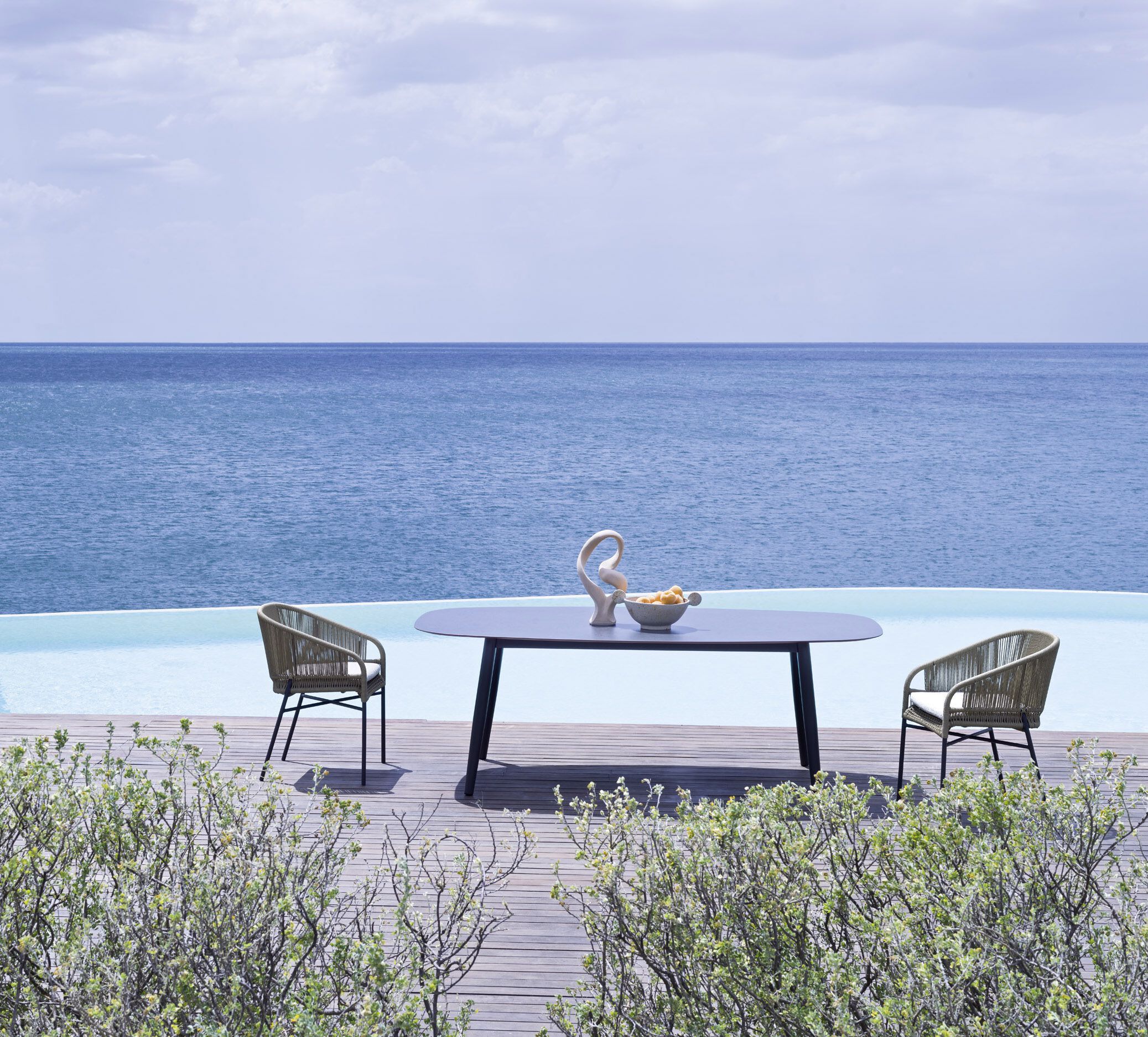 Алюминиевый стул с порошковым покрытием с подлокотниками Varaschin Cricket ARCH-00052420 - Вид №4