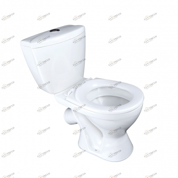 1015324 Компакт унитаз с бачком Белый Лобненский Стройфарфор  Россия 