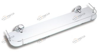 Полка с ограждением Novaservis Metalia 1 6153.0 хром 61530