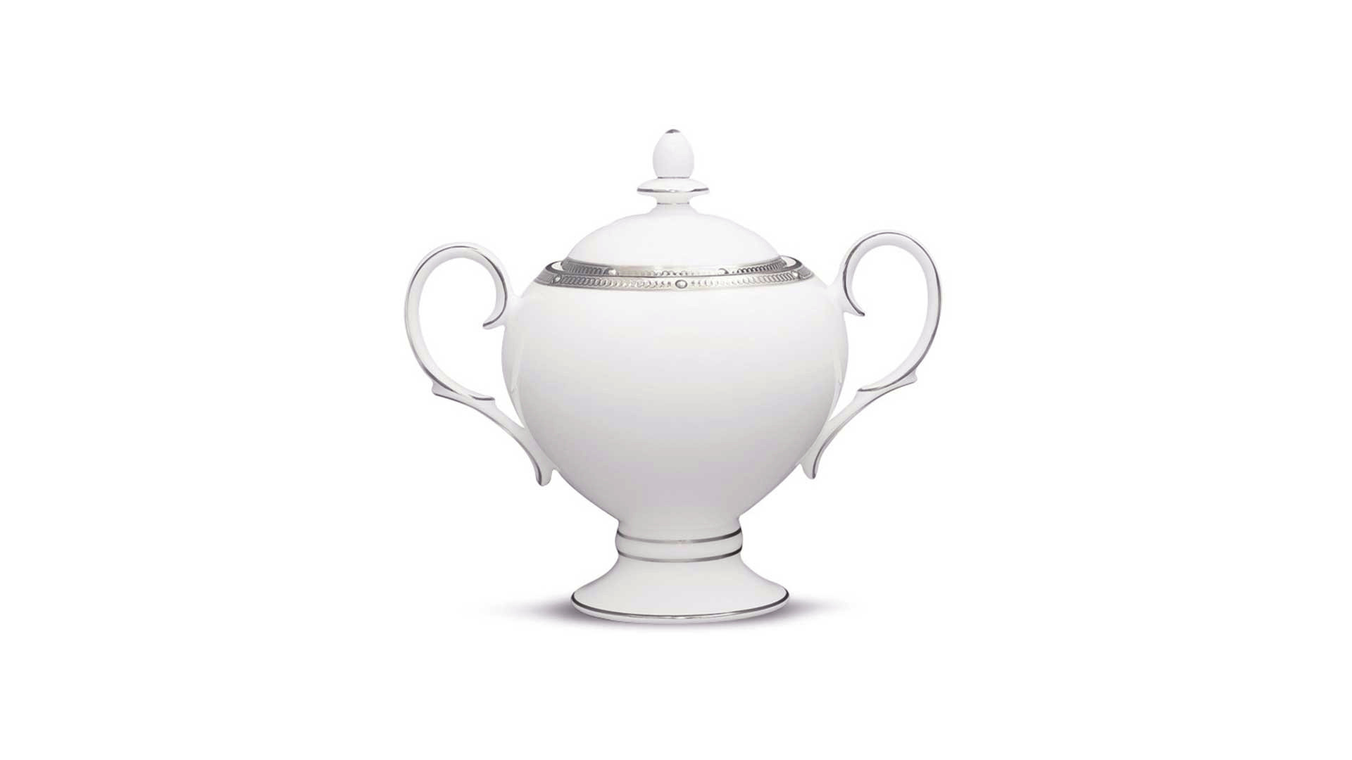 10665352 Noritake Сервиз чайный Noritake "Рочель, платиновый кант" на 6 персон 20 предметов Фарфор костяной  - Вид №2