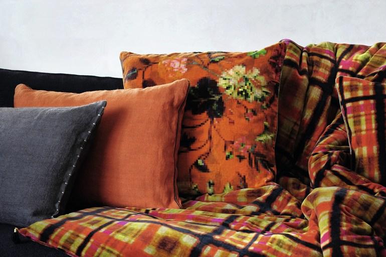 Élitis Одеяло из хлопка с ручной вышивкой Loch sun-id-1471468 - Вид №2