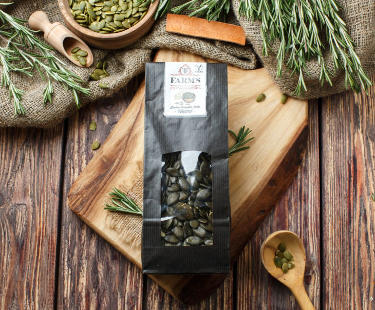 6486 Штирийские тыквенные семечки натуральные Вкусляндия 