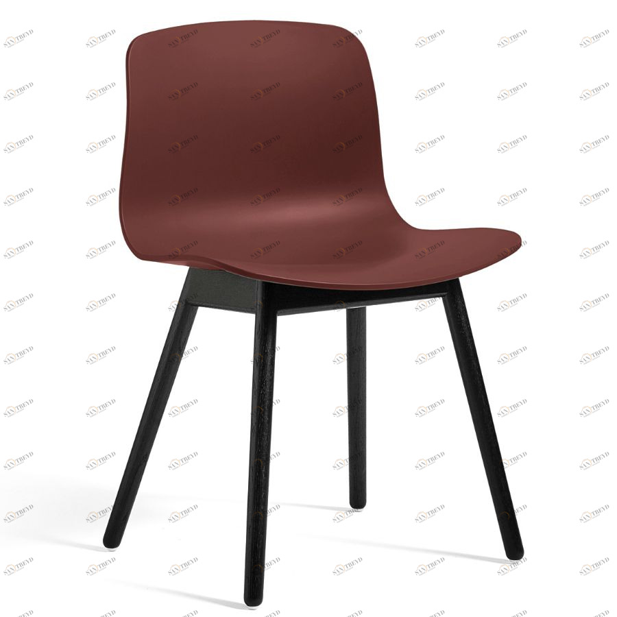 Стул AAC12, кирпичный с черными ножками Hay 932137