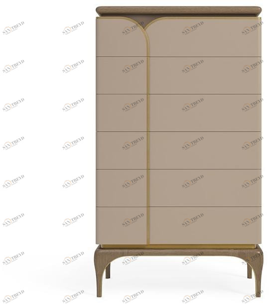 A.R. Arredamenti Талбой с 6 ящиками Alexander A72