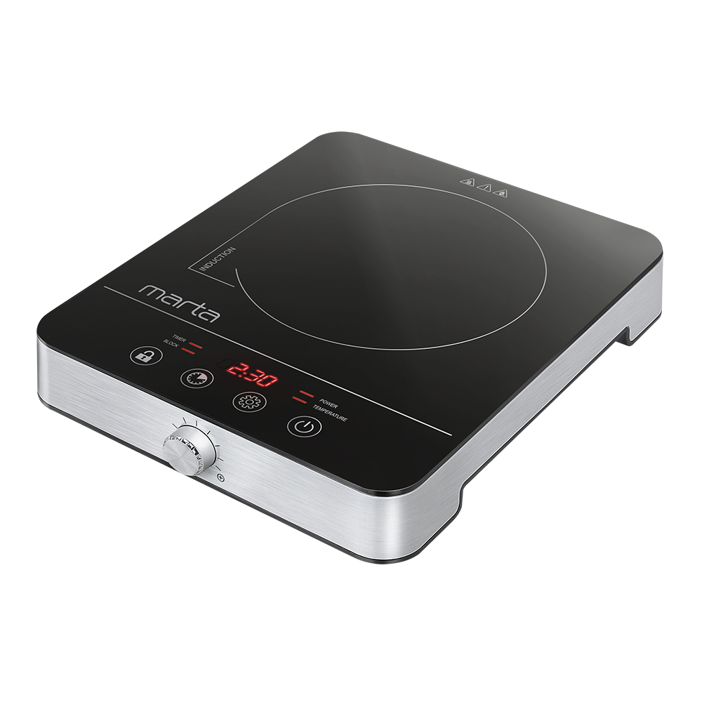 5333450 Плита компактная электрическая MARTA MT-4211 черный STDN-0123202 - Вид №1