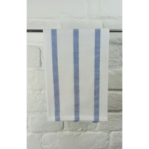 Полотенце вафельное Belezza 40x60 см цвет бело-голубой