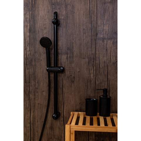 Orange OneLife OL11b Душевой гарнитур: цвет: чёрный Хром sun-id-1516998 - Вид №5