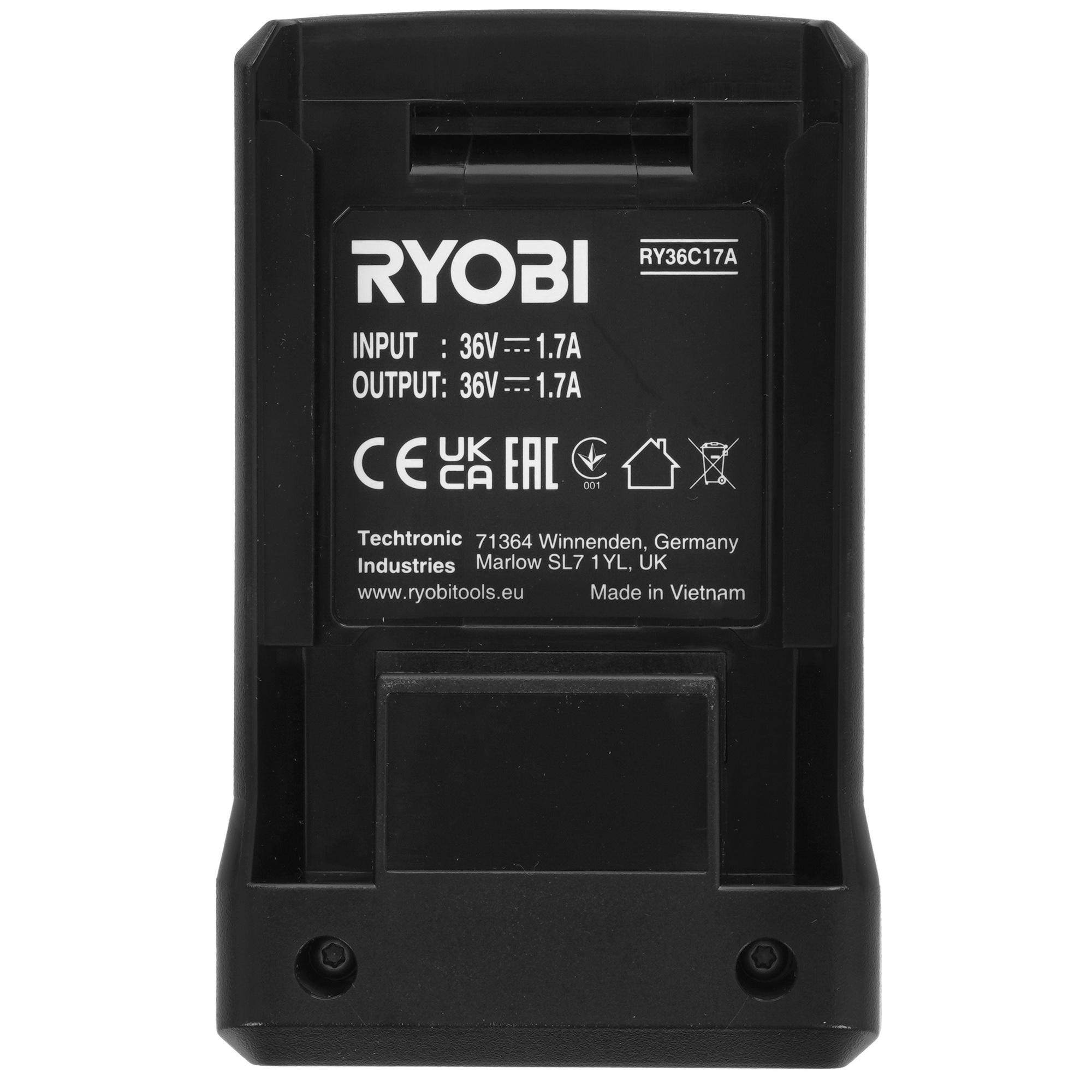 Зарядное устройство Ryobi 36В RY36C17A ONE+ 36V 5481031 STDN-0094830 - Вид №2
