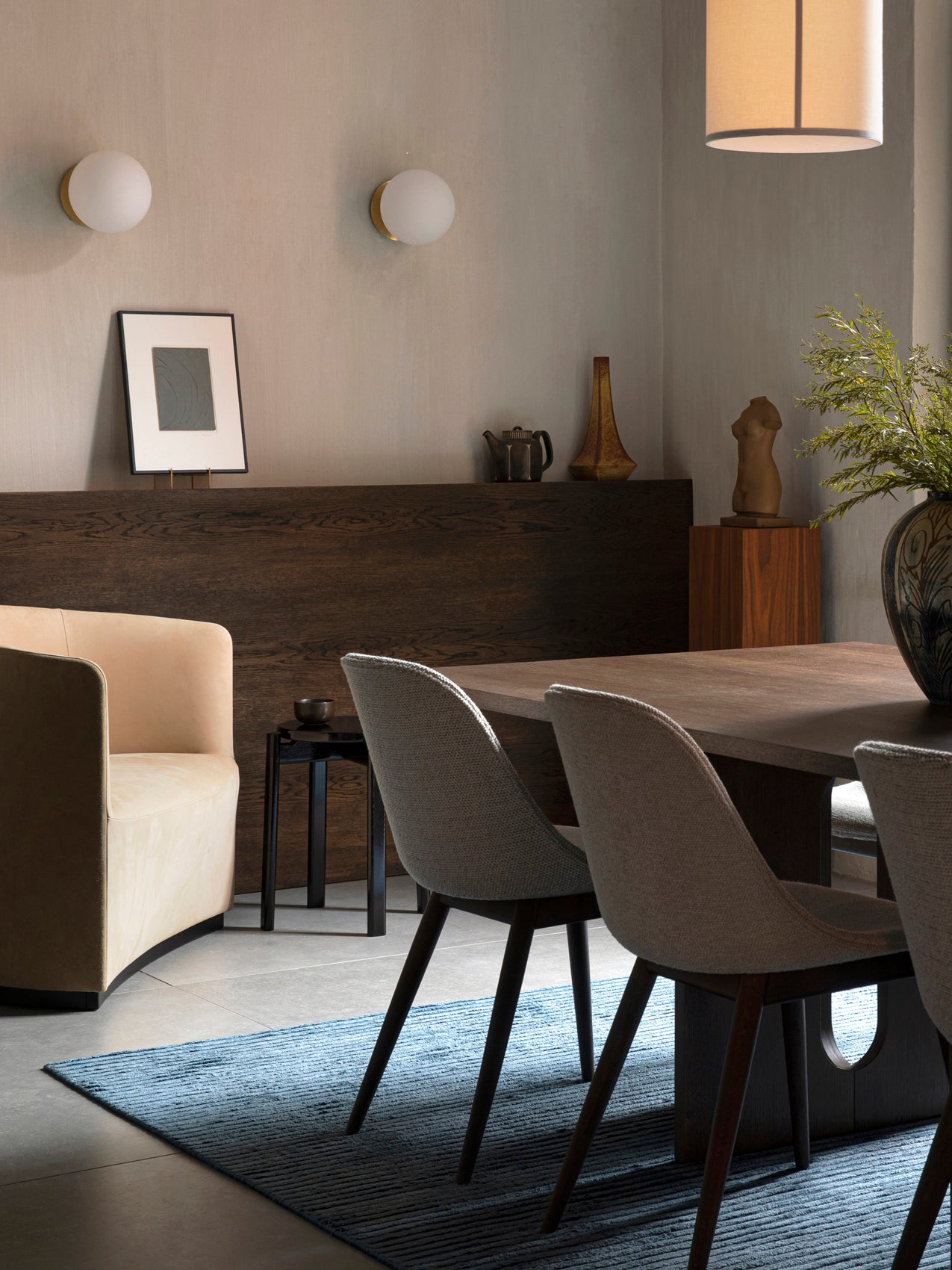 9396001-030A06ZZ Боковой стул Harbour, обитый LuceLight  - Вид №6