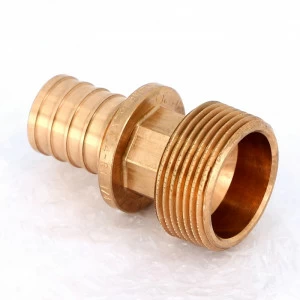 Муфта надвижная Н бронзовая Rehau 32х1"1/4 RX+