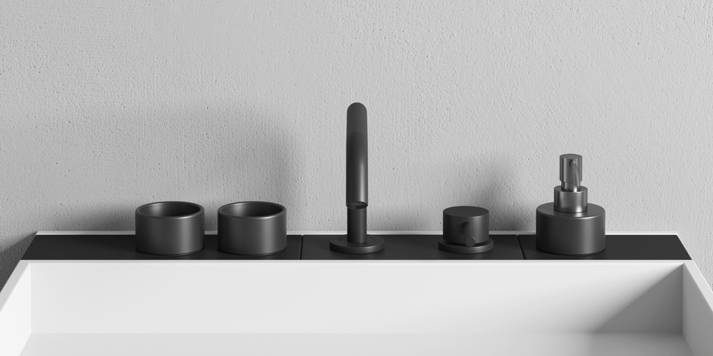 Rexa Design Подставка с двойным держателем для зубных щеток REXA-ST317  - Вид №1