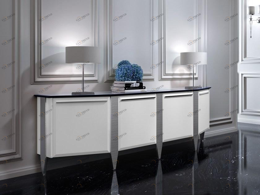 Vismara Design Буфет из лакированной древесины с распашными дверцами Desire sun-id-1444626