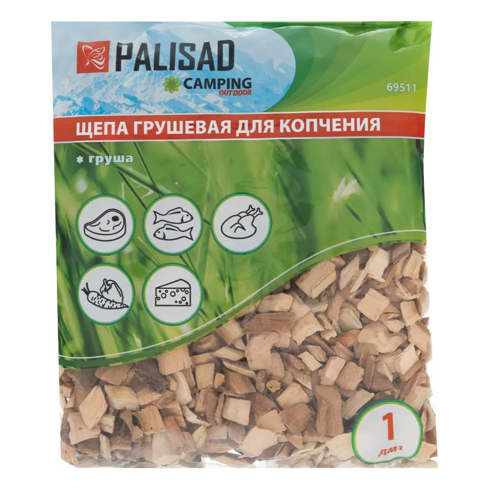 Щепа для копчения Palisad 69511 груша 0.2 кг STLM-2118258 - Вид №4
