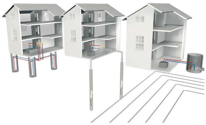 REHAU Геотермальная установка с вертикальными зондами sun-id-1464095 - Вид №1