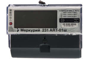 16014834 Электросчетчик 231 ART-01 Ш 3х230/400В, 5 60 А 231ART01Ш Инкотекс Меркурий