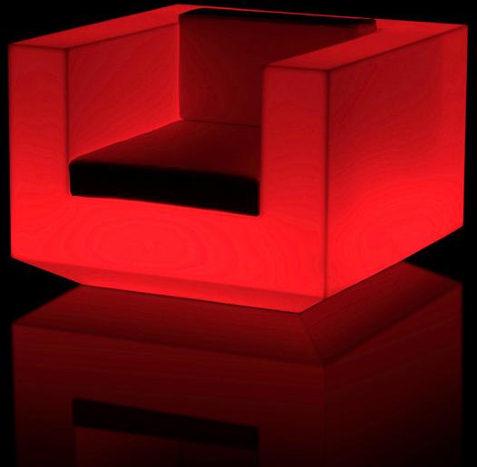 VONDOM Садовое кресло из полиэтилена Vela sun-id-1407932 - Вид №3