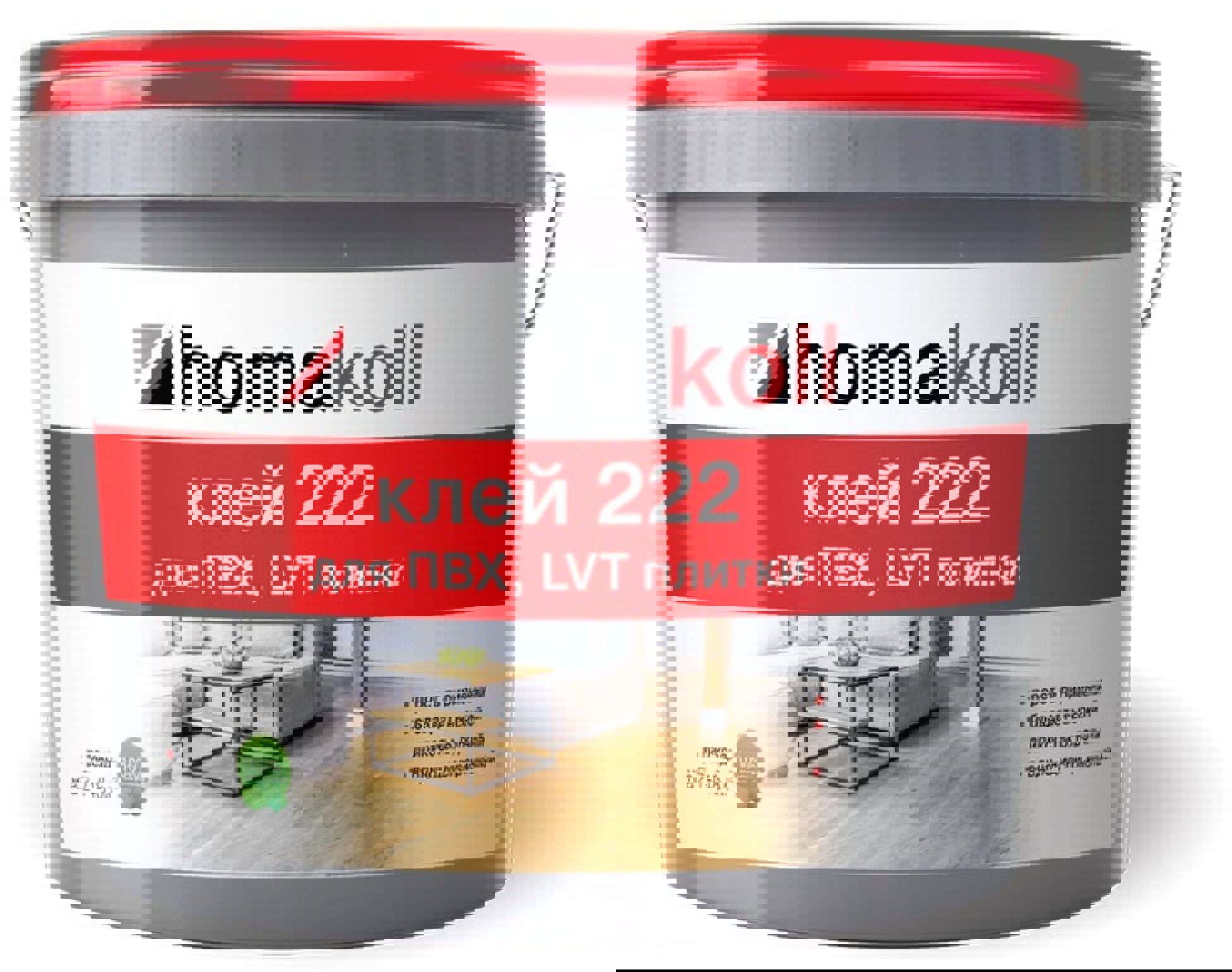90276712 Клей 222 для ПВХ и плитки 1 кг STLM-0163161 HOMAKOLL