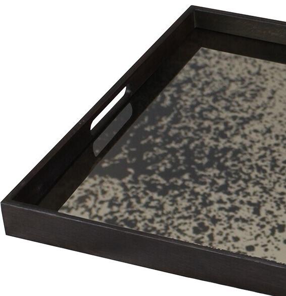 Ethnicraft Прямоугольный поднос из дерева и стекла Classic 20316, 20356, 20317 - Вид №5