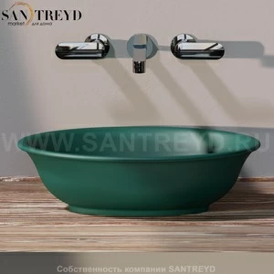 BL56L5020 Накладная раковина на столешницу  овальная Ceramica Flaminia Boll