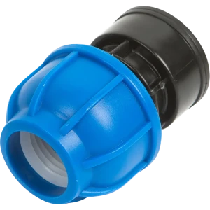 Муфта переходная ПНД Unio ø1"х25 мм внутренняя резьба