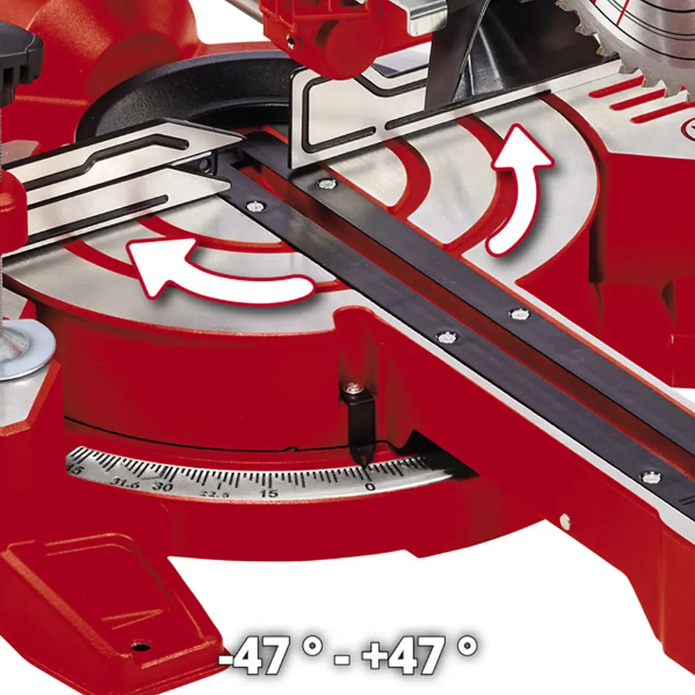 Пила торцовочная сетевая Einhell Dual TC-SM 254, 1900 Вт, 254 мм STLM-2137182 - Вид №1