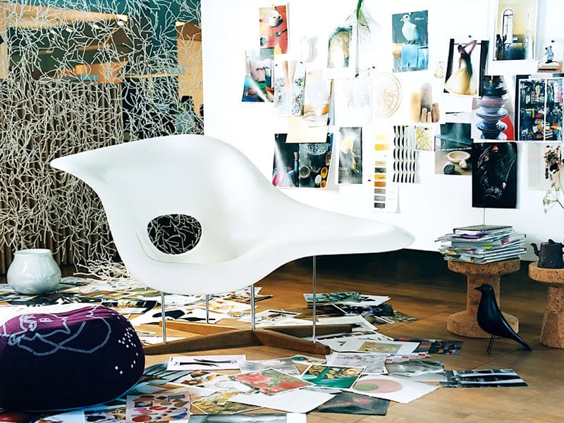 Полиуретановое кресло VITRA LA CHAISE ARCH-00085266 - Вид №1