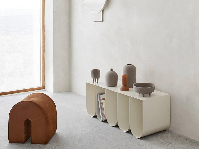 Kristina Dam Studio Скамья из стали с порошковым покрытием Curved sun-id-1455069 - Вид №5