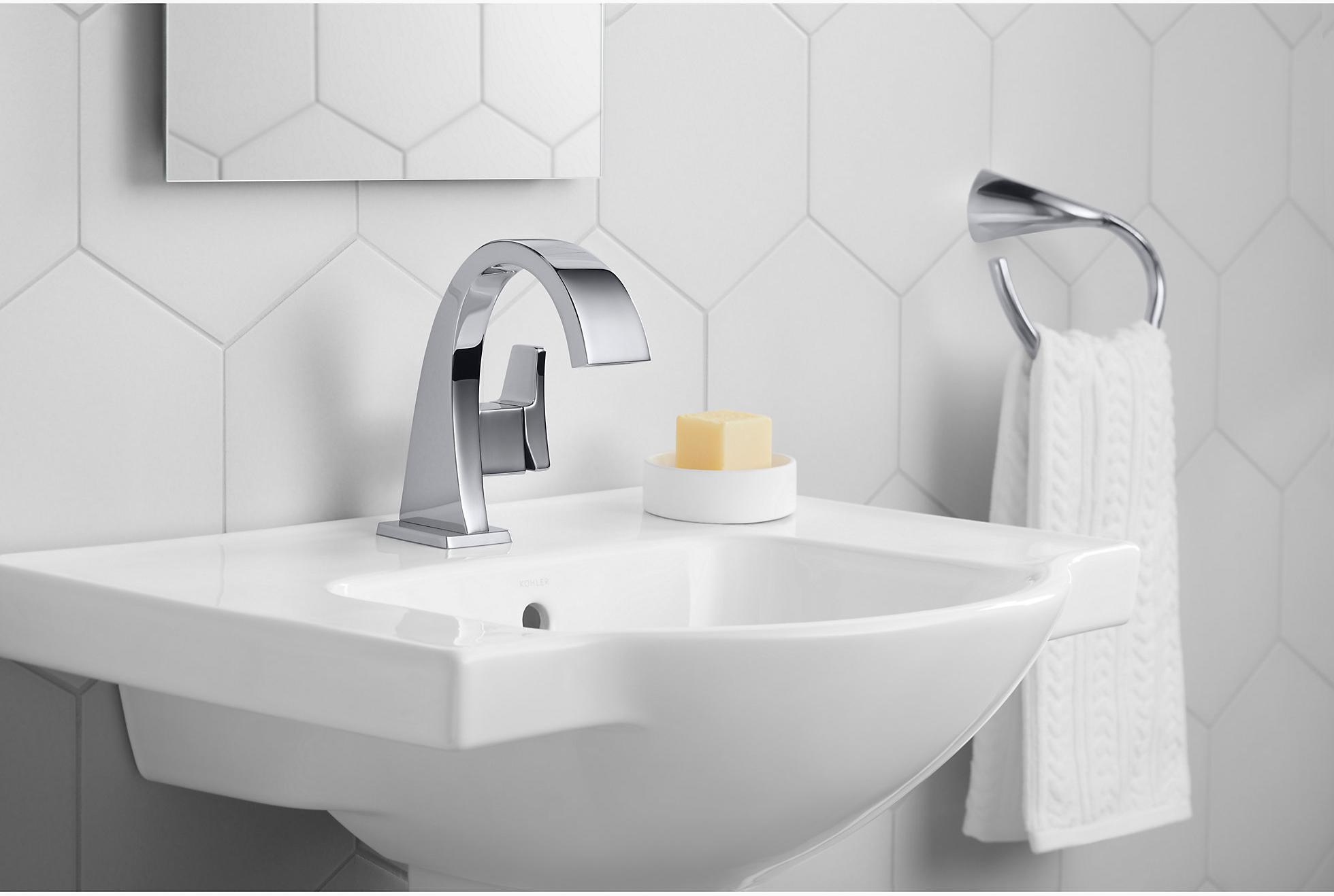 KOHLER Кольцо для полотенца Alteo K-37057-CP  - Вид №4