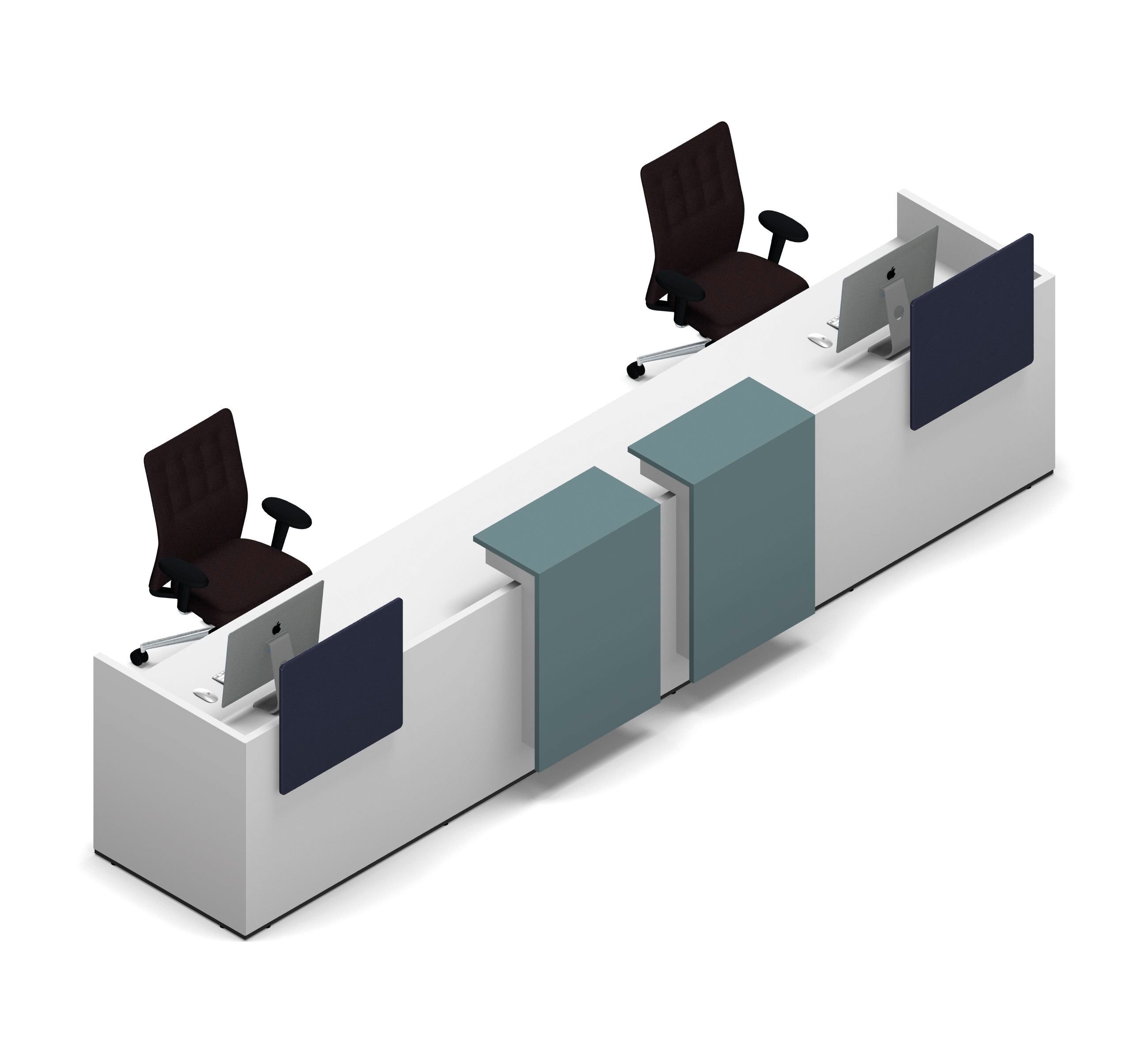 Модульная стойка регистрации werner works basic C ARCH-00106129 - Вид №27