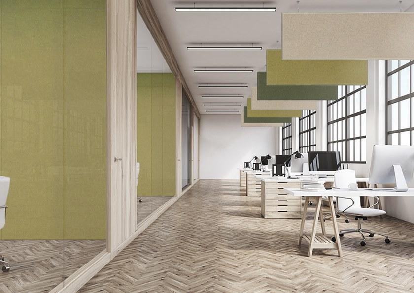 Slalom Акустические перегородки из полиэфирного волокна Tailor made sun-id-1350936 - Вид №1