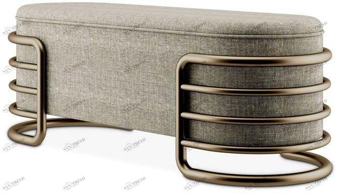 Porustudio Мягкая скамья из ткани Eero sun-id-1470572