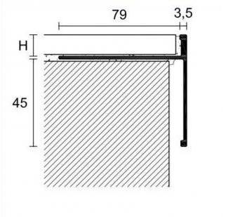 PROFILPAS Профиль и оклад для гидроизоляции Cerfix® protec Cpnvf - Вид №1