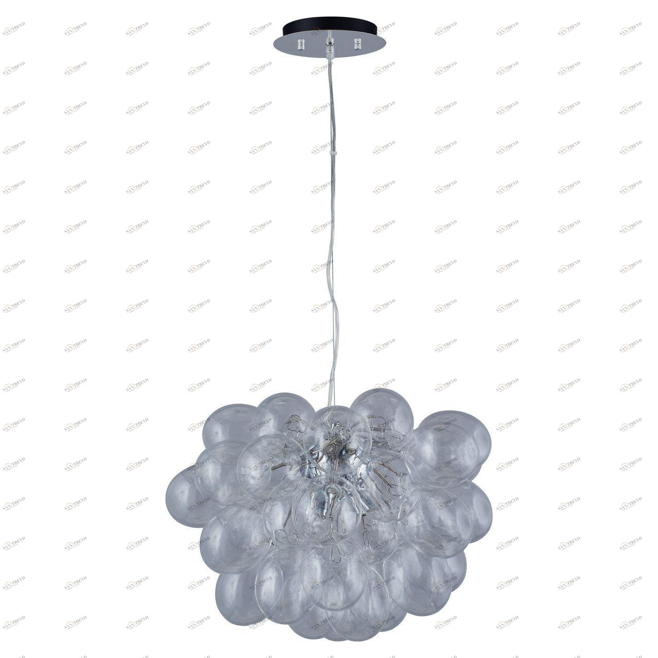 Дизайнерский подвесной светильник Spot Light Grape 5750828 SPOT LIGHT ДИЗАЙНЕРСКИЕ, GRAPE 102050 Серебро 