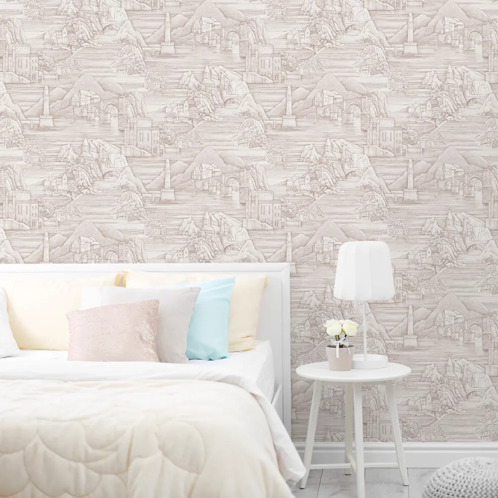 Обои флизелиновые Аспект Барельеф бежевые 1.06 м 70240-18 АСПЕКТ РУ STLM-2127201 - Вид №2