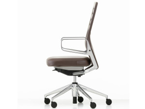 Кожаный операционный офисный стул