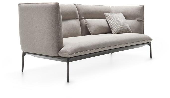 MDF Italia Диван из ткани с высокой спинкой Yale sun-id-1398783 - Вид №3