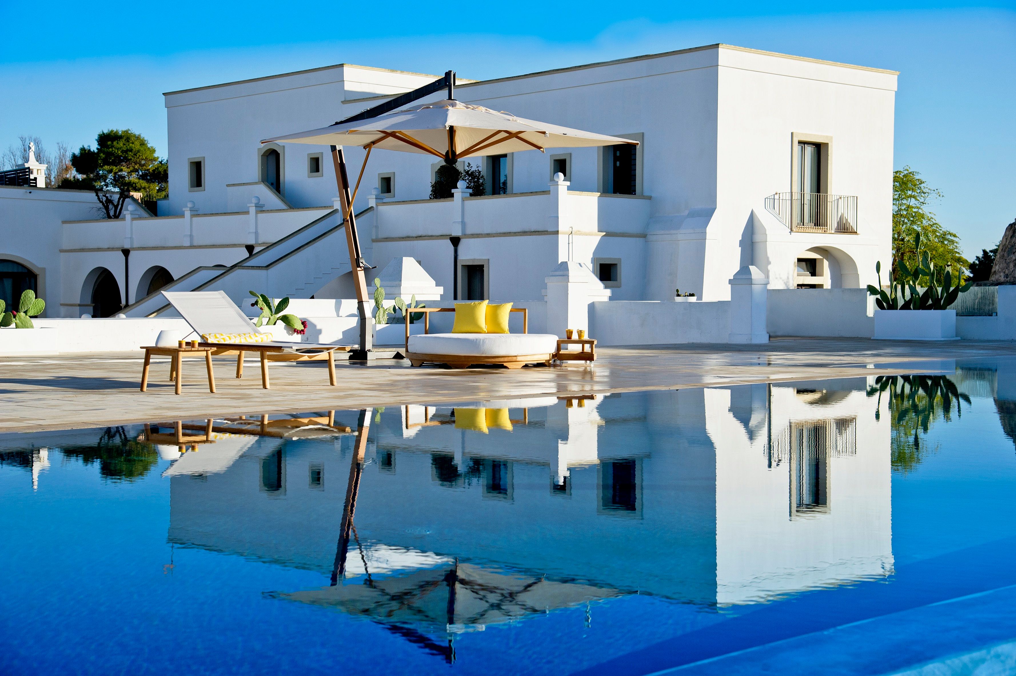 Садовая кровать с откидной спинкой из технической ткани Unopiù Pevero ARCH-00079511 - Вид №7