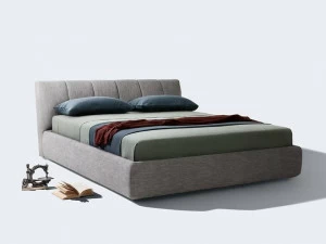 Lema Кровать с обивкой из ткани Warp