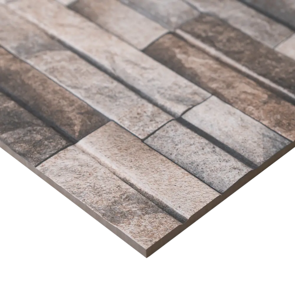 Керамогранит Concor Slate Brick Beige для стен и пола 30x60 см 89386044 STLM-1325295 - Вид №3